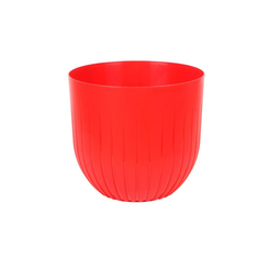 Горшок АЛЬФА красный с вкладкой, 2,9л Alfa