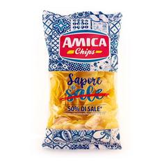 Чипсы картофельные AMICA CHIPS c пониженным содержанием соли 4 шт по 175 г