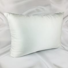 Шелковая наволочка на молнии 50х70 Luxe Silk "Жемчужина" 25 момми N12055