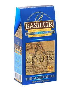 Чай Basilur Остров - Высокогорный 100 г картон