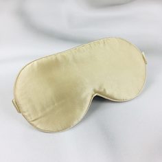 Маска для сна Luxe Silk M18177 карамельная