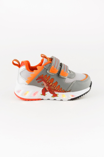 Кроссовки с подсветкой Kakadu 8951A цв. серый р. 25