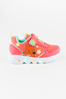 Кроссовки с подсветкой Kakadu 8975C цв. коралловый р. 29