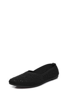 Балетки женские NOBBARO 15NB-04-02W3AA черные 36 RU
