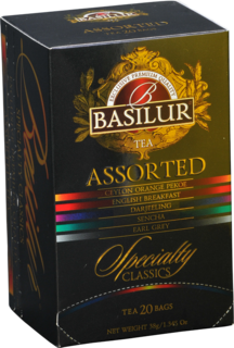 Чай Basilur ИЗБРАННАЯ КЛАССИКА Ассорти 20 пакетиков