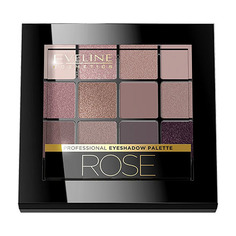Палетка теней Eveline для век Rose