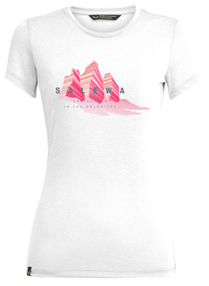 Футболка женская Salewa 00-0000028064_0060 белая 42 EU