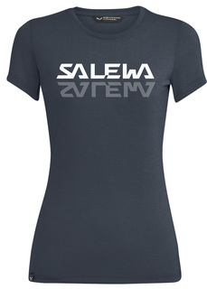Футболка женская Salewa 00-0000027751_3986 синяя 40 EU
