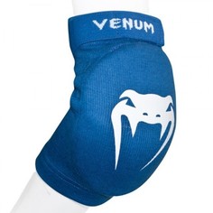 Налокотники Venum "Kontact" Elbow Protector - Cotton Blue (пара)