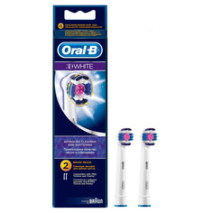 Насадка для электрической зубной щетки Oral-B EB18pRB-2 3D White