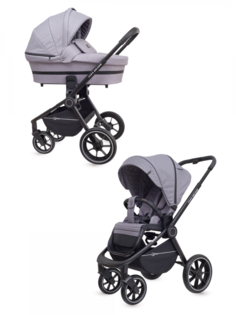 Коляска 2 в 1 Rant Flex Grand Mercury Grey РАНТ