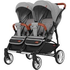 Коляска для двойни прогулочная Carrello CRL-5502 Connect Ink Gray