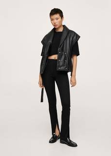 Укороченный топ из трикотажа - Kobi Mango