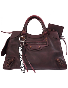 Бордовая сумка Neo Classic Medium Balenciaga