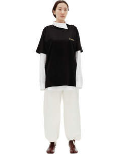 Футболка с логотипами Vetements