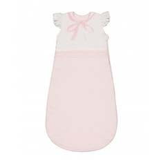 Спальный мешок "Бантик" (6-18 мес.), 1 тог, белый, розовый Mothercare