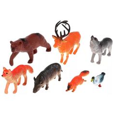 Игровой набор Играем Вместе Диалоги о животных Дикие животные умеренной полосы