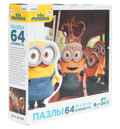 Пазл Origami Minions 64 элементов