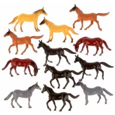 Игровой набор Играем Вместе Диалоги о животных Лошади 12 шт 5 см