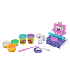 Набор для лепки из пластилина Play-Doh My Little Pony Туалетный столик Рарити синий