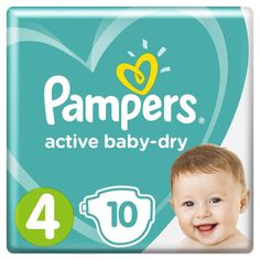 Подгузники Pampers Active Baby Dry (9-14 кг) шт.