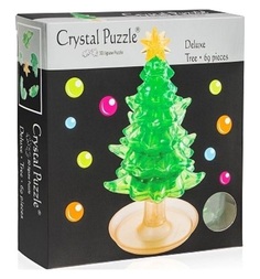 Головоломка Crystal Puzzle Ёлочка цвет: зеленый