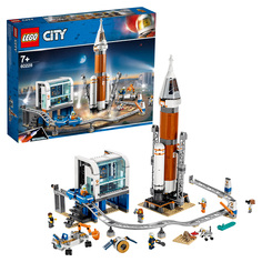 Конструктор LEGO City 60228 Ракета для запуска в далекий космос и пульт управления запуском