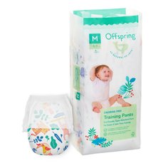 Трусики-подгузники Offspring Джунгли, р. 3, 6-11 кг, 42 шт