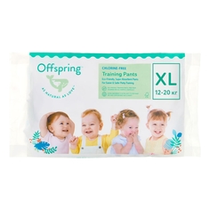 Трусики-подгузники Offspring Travel Pack, р. 4+, 12-20 кг, 3 шт