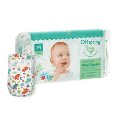 Подгузники Offspring Котики (6-10 кг) шт.