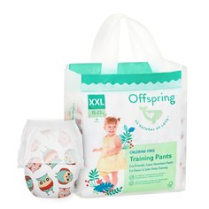 Трусики-подгузники Offspring Совы, р. 5, 15-23 кг, 24 шт
