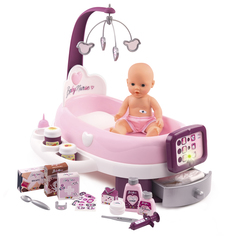 Набор по уходу с куклой и планшетом Smoby Baby Nurse