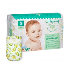 Подгузники Offspring Авокадо (3-6 кг) шт.