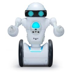 Интерактивный робот Wow Wee MiP Arcade 20 см цвет: белый/голубой