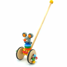 Каталка S-mala Мышонок, 13.5 см