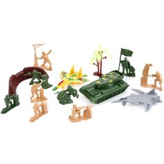 Игровой набор Играем Вместе солдатиков, с аксессуарами
