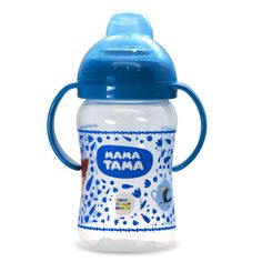 Поильник Мама Тама непроливайка с силиконовым носиком, с 6 месяцев
