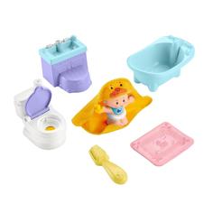 Игровой набор Fisher-Price Little People Малыши делюкс Wash & Go