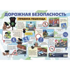 Плакат Издательство Учитель Дорожная безопасность