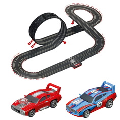 Автотрек на радиоуправлении Carrera Smoking Tires 150 1:43