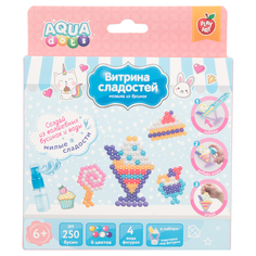 Набор для творчества PLAY ART AQUA dots Витрина сладостей