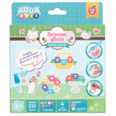 Набор для творчества PLAY ART AQUA dots Цветы Весенние цветы