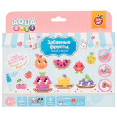 Набор для творчества PLAY ART AQUA dots Забавные фрукты