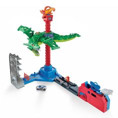 Набор игровой Hot Wheels Сити. Воздушная атака дракона-робота