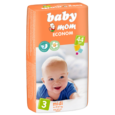 Подгузники BABY MOM ECONOM дышащие () шт.