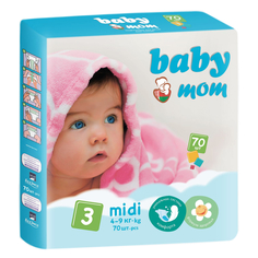 Подгузники BABY MOM дышащие () шт.