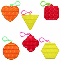 Брелок-антистресс 1Toy - Pop It Геометрические формы