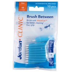 Межзубные ершики JORDAN CLINIC BRUSH BETWEEN 0,6 mm размер M