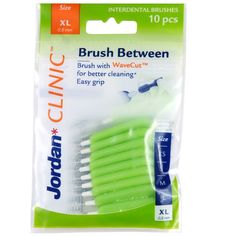 Межзубные ершики JORDAN CLINIC BRUSH BETWEEN 0,8 mm размер XL