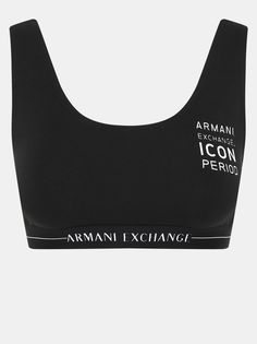 Armani Exchange Спортивный бюстгальтер